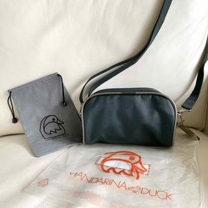 NWT - Mandarina Duck Nylon Grey shoulder bag